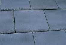 Clay Shingles Roof Dark